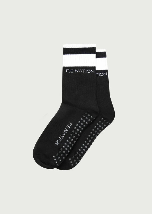 Homage grip sock in black