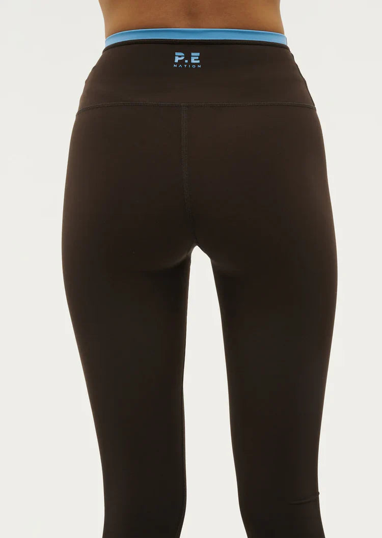 Vita full length legging in coffee